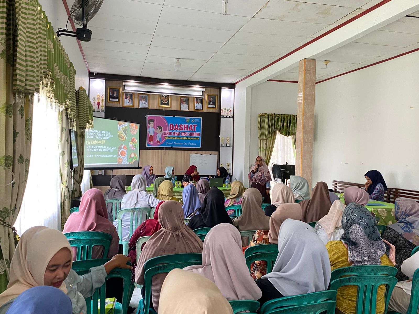 Sosialisasi Dapur Sehat Atasi Stunting (Dahsat) Balai Penyuluh KB Kecamatan Basa Ampek Balai Tapan
