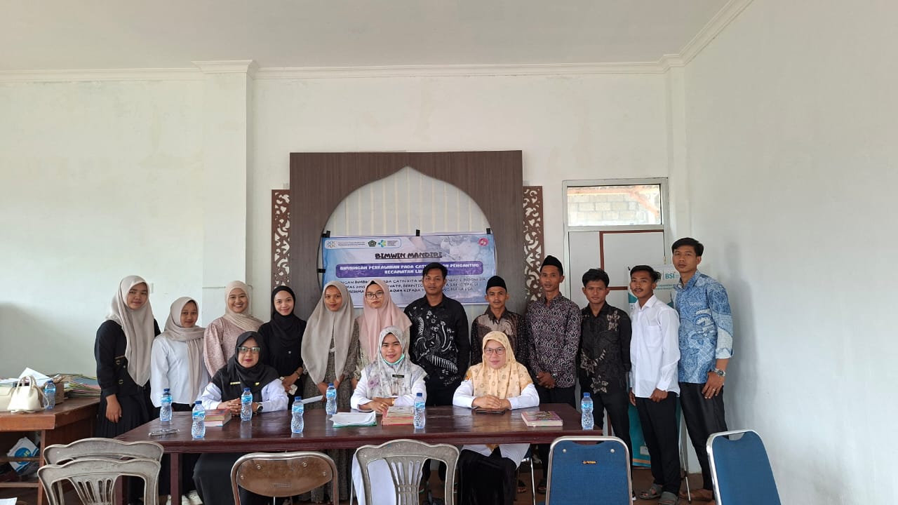 Penyuluhan Kesehatan Reproduksi Pada Calon Pengantin di Kantor KUA Lunang