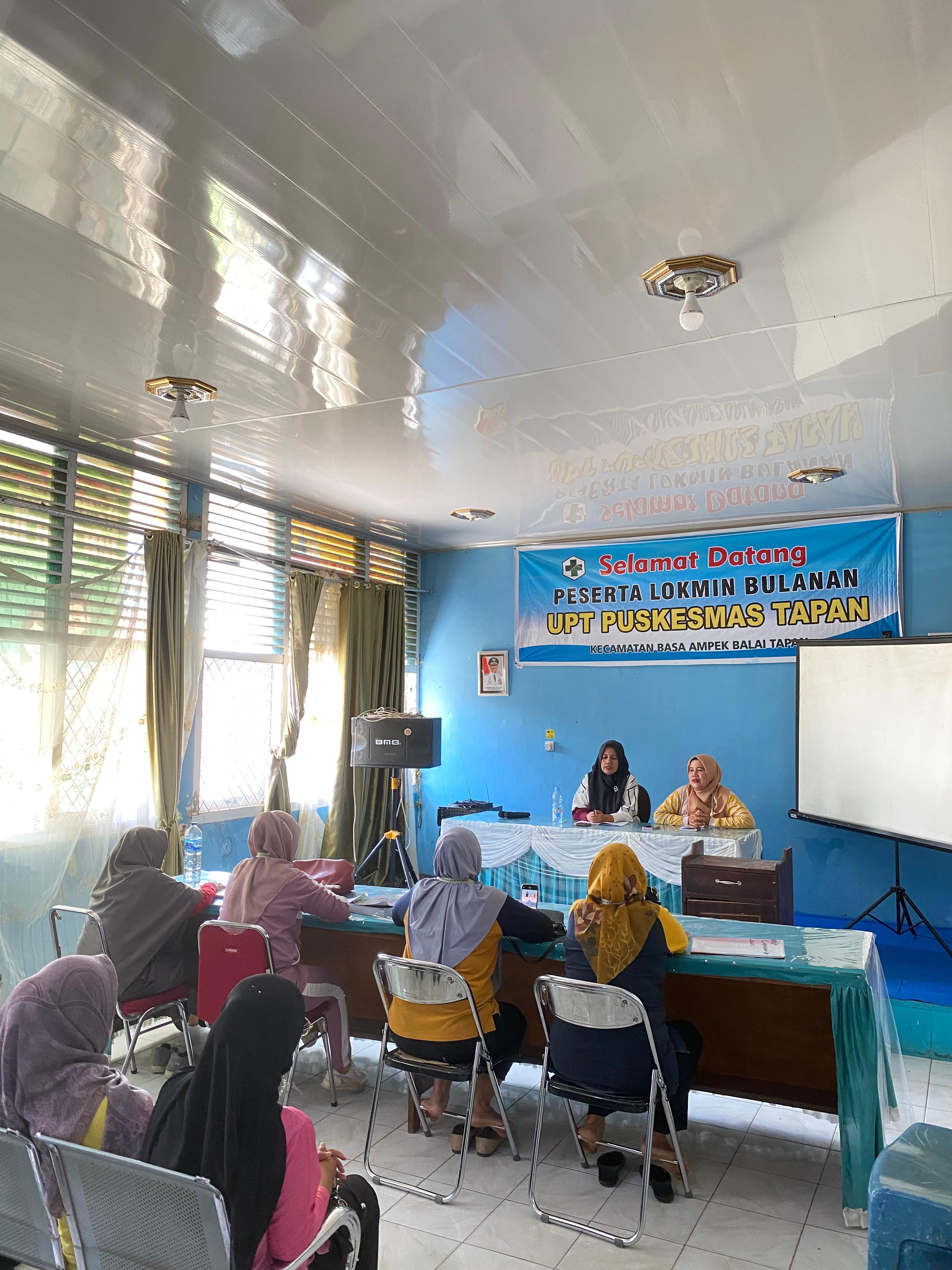 Monitoring dan Evaluasi Program Kesehatan Keluarga di UPT Puskesmas Tapan