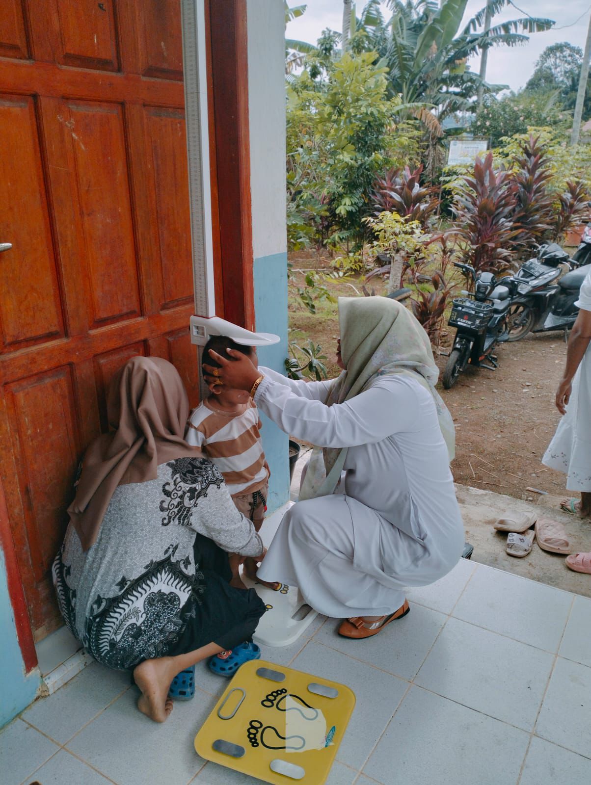 Pemantauan Tumbuh Kembang Balita di  Kampung Sikabu Wilayah Kerja Puskesmas Kayu Gadang
