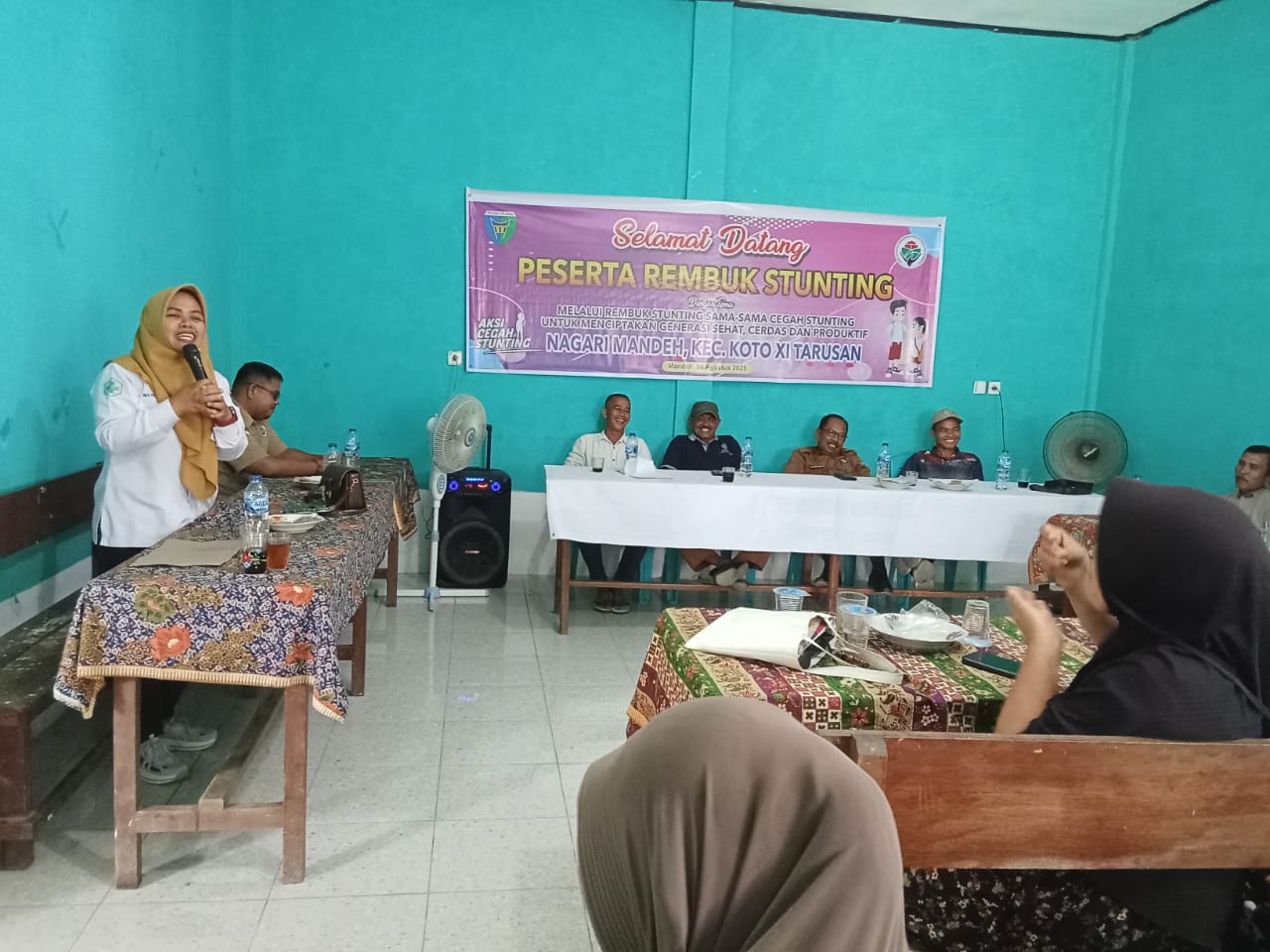 Rembuk  Stunting di Nagari Mandeh Wilayah Kerja Puskesmas Tarusan