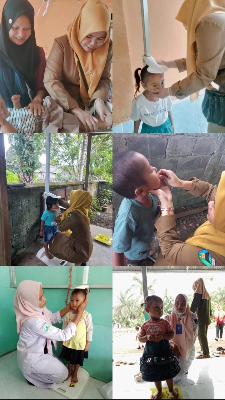 Penimbangan Massal dan Pemberian Vitamin A di Wilayah Kerja Puskesmas Tanjung Makmur