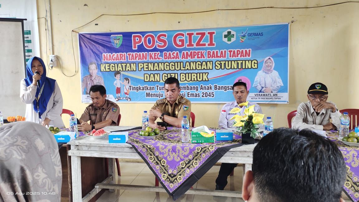 Rembuk Stunting di Nagari Tapan 