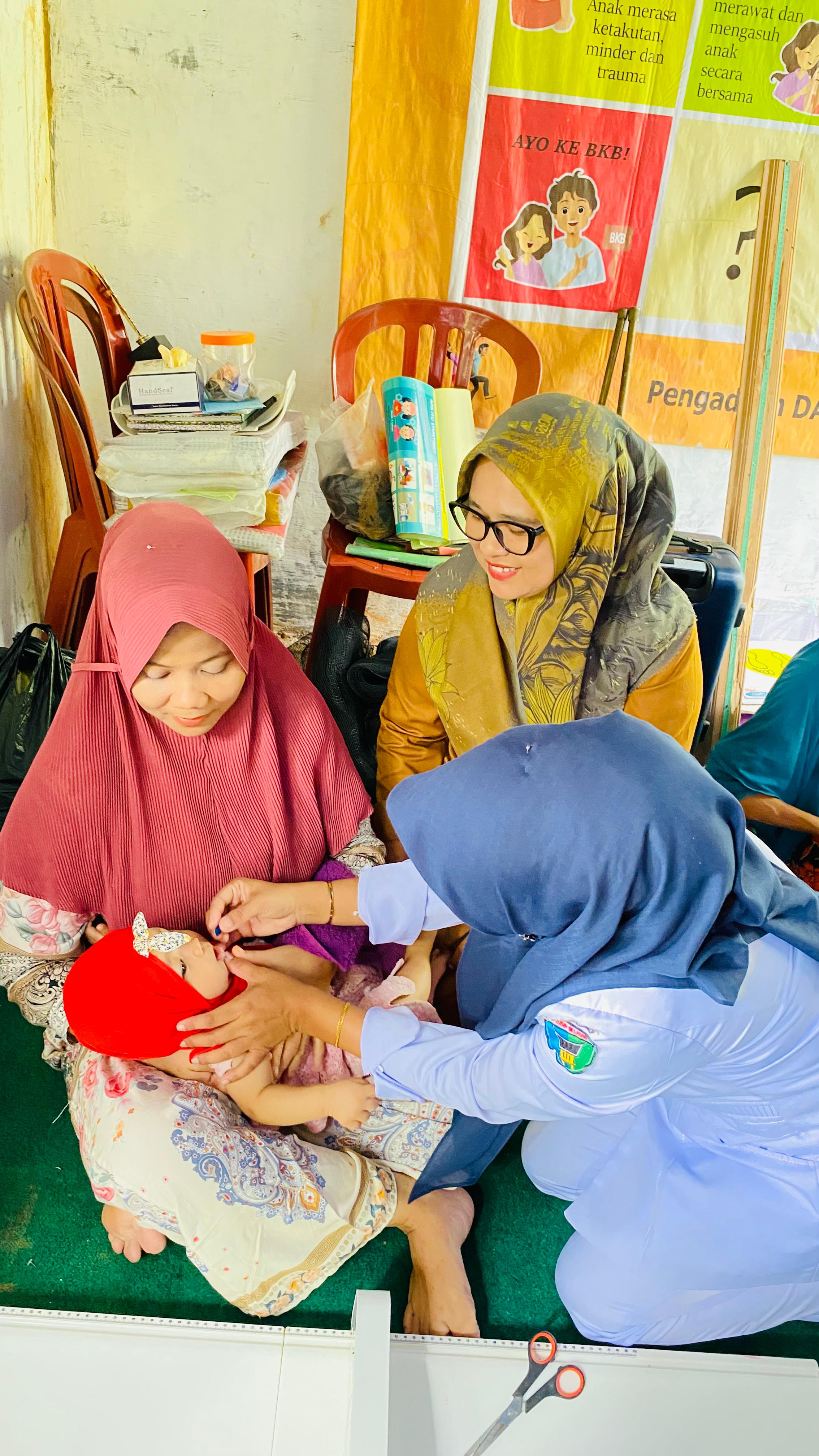 Monitoring Penimbangan Massal dan Pemberian Vitamin A Puskesmas Pasar Kuok.