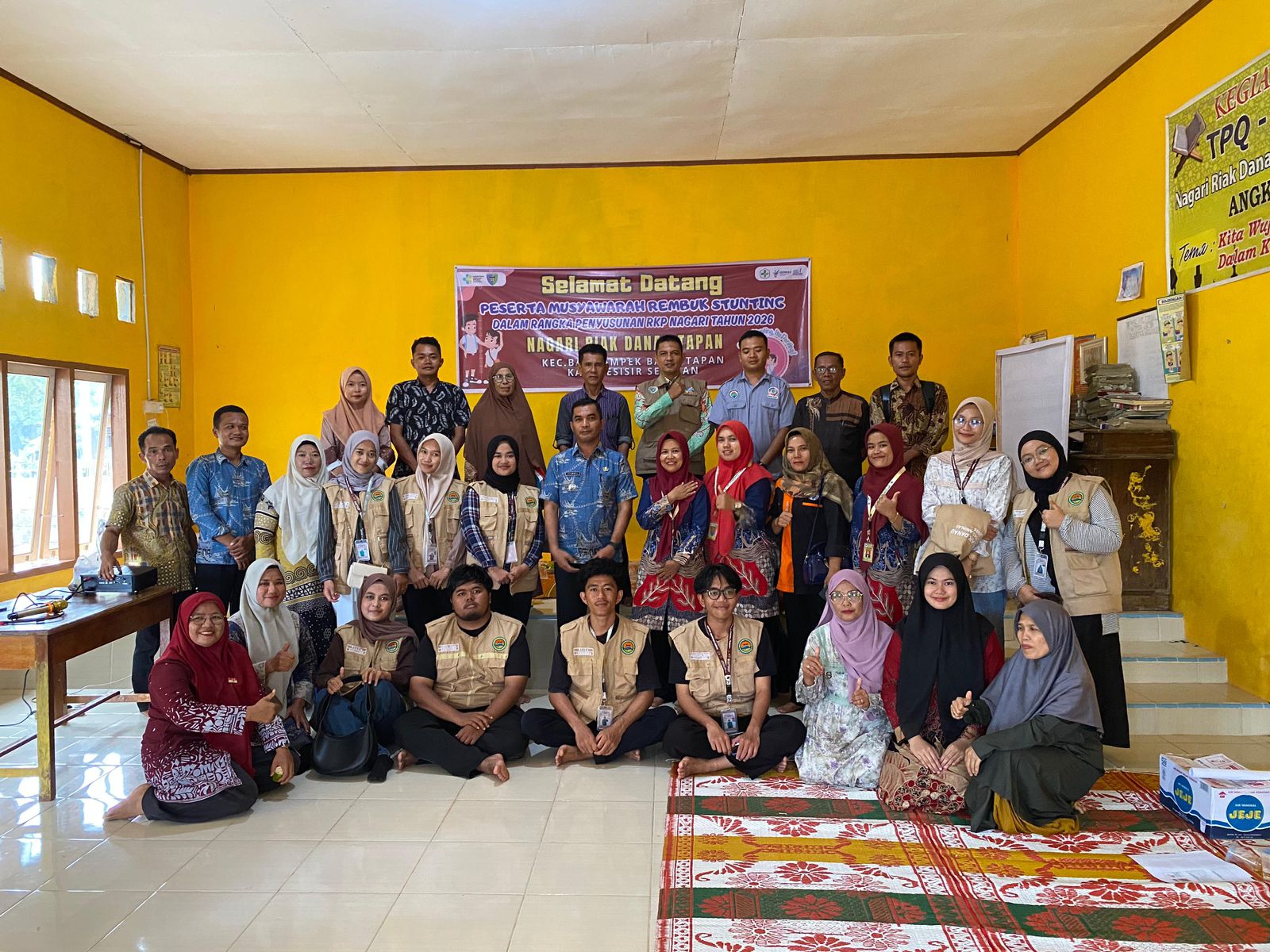 Rembuk Stunting di Nagari Riak Danau Wilayah Kerja Puskesmas Tapan