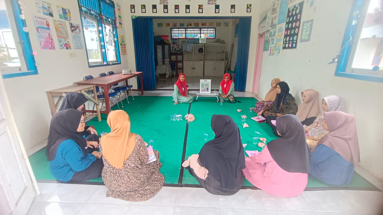 Kegiatan Kelas Ibu Hamil di Nagari Pasir Binjai Wilayah Kerja Puskesmas Tanjung Makmur