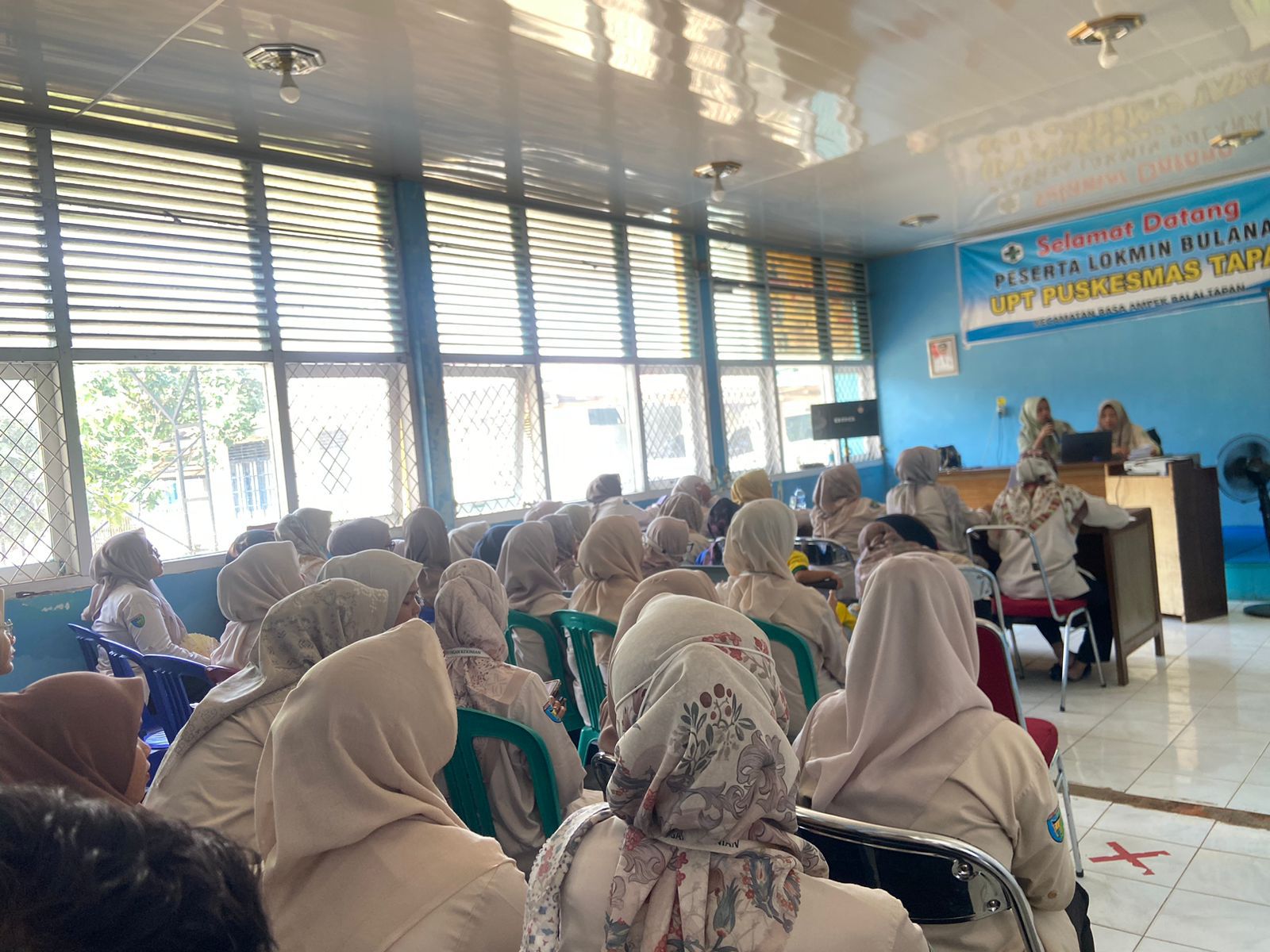Sosialisasi Kedisiplinan  Staf Pegawai Negeri Sipil di UPT Puskesmas  Tapan