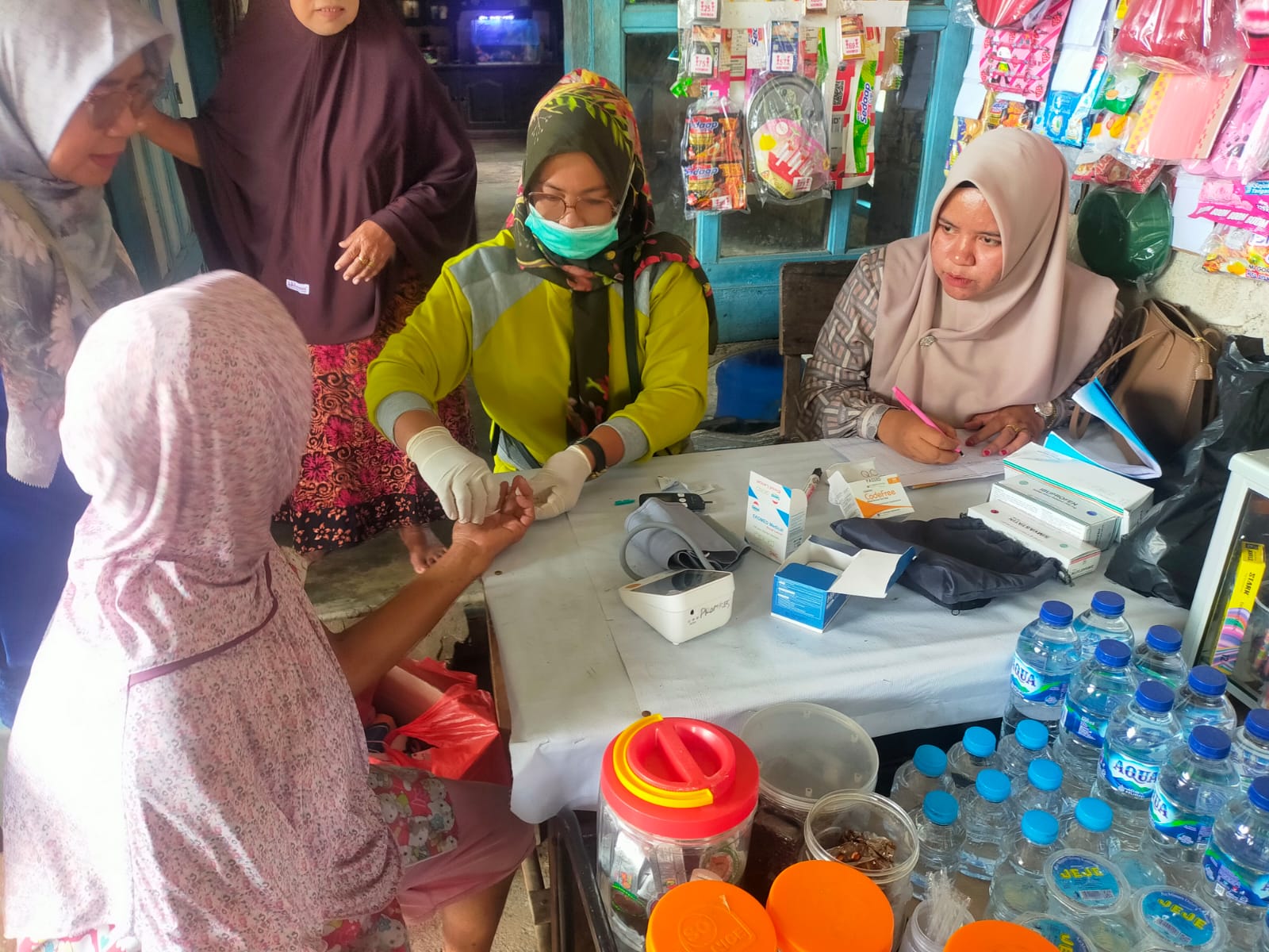 Pelaksanaan ILP di Posyandu Mawar Nagari Kambang Barat Wilayah Kerja Puskesmas Kambang