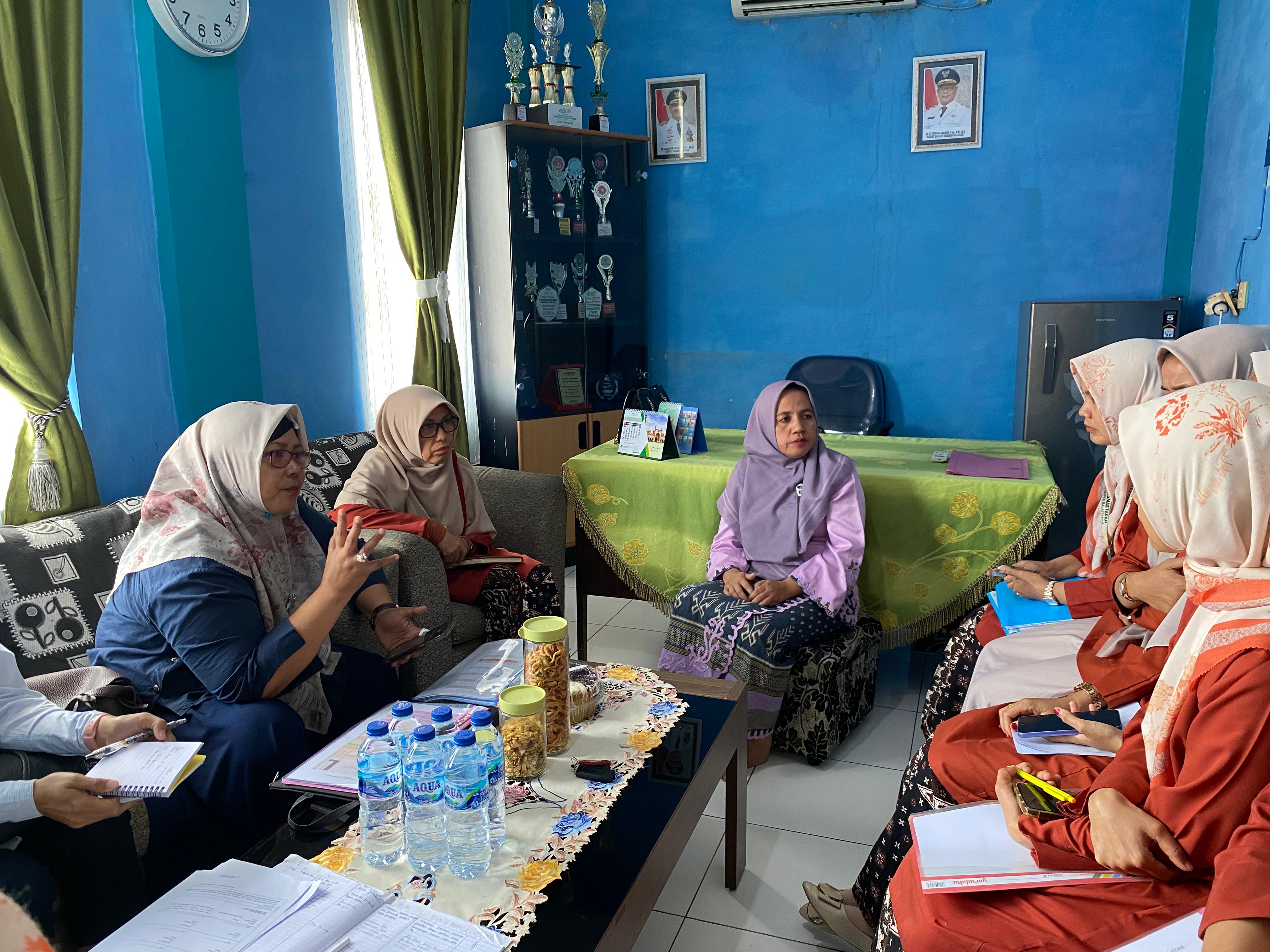 Tim Dinas Kesehatan Kabupaten Pesisir Selatan Lakukan Monev Program Kesehatan di UPT Puskesmas Tapan
