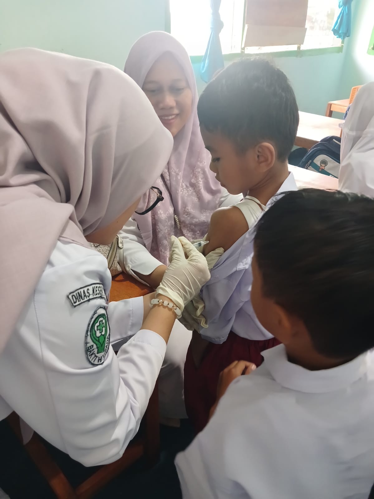 Pelaksanaan Bias di Sekolah Dasar Wiayah Kerja Puskesmas Kambang