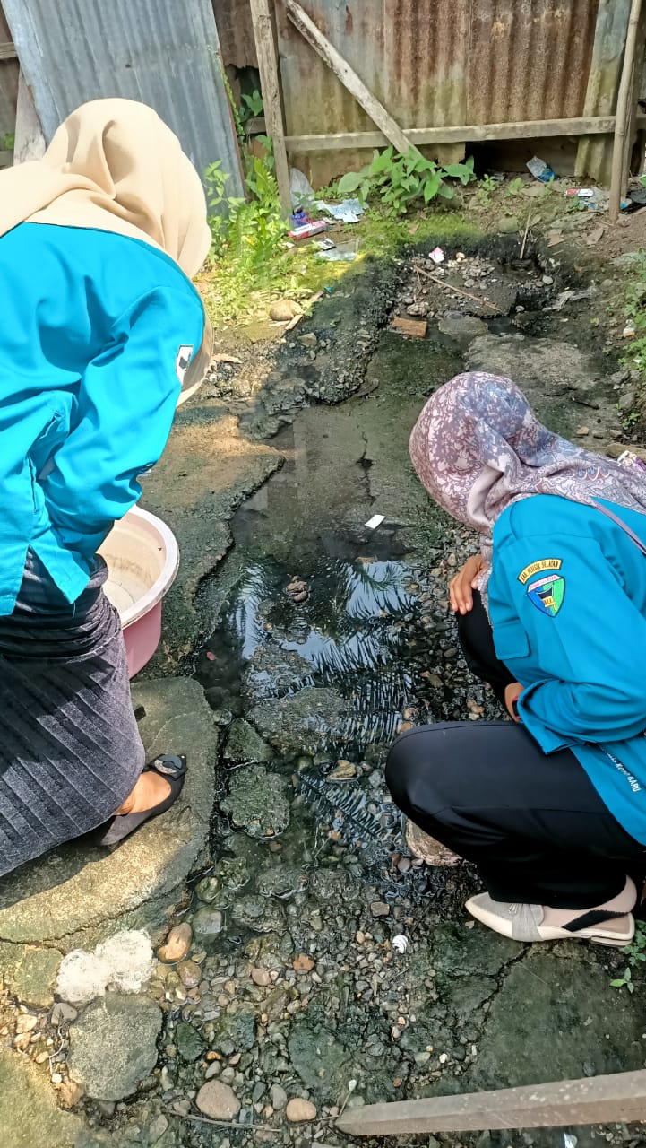 Pelaksanaan PE DBD di Wilayah Kerja Puskesmas Koto Baru