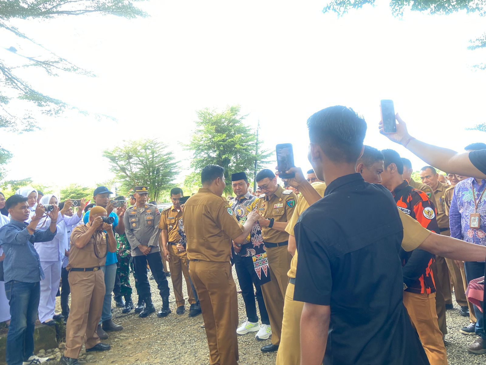 Peletakan Batu Pertama Gedung Farmasi dan Rawat Inap  RSUP Tapan