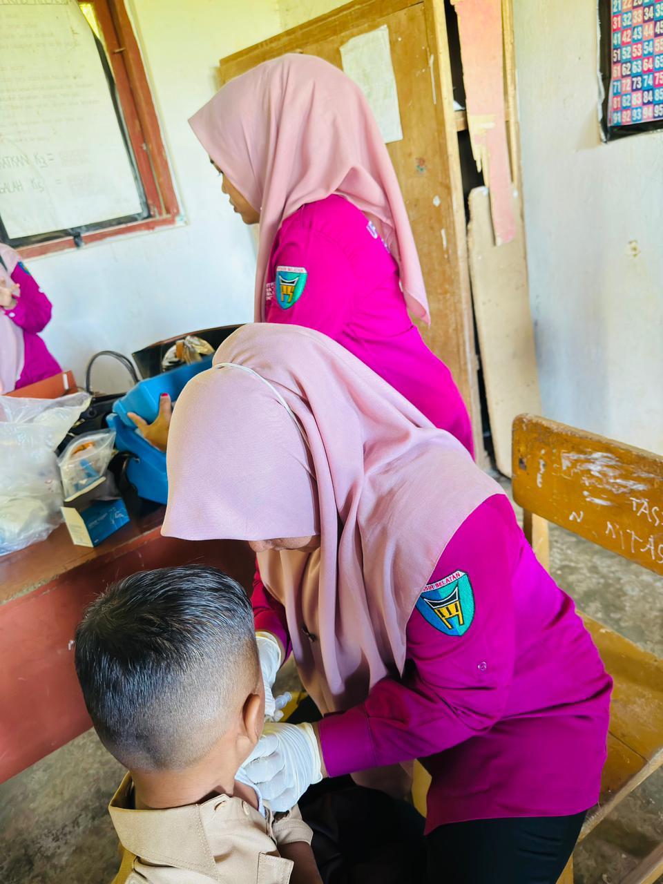 Pelaksanaan Bias di  SDN  30 Koto Tuo  di Wilayah Kerja Puskesmas Pasar Kuok