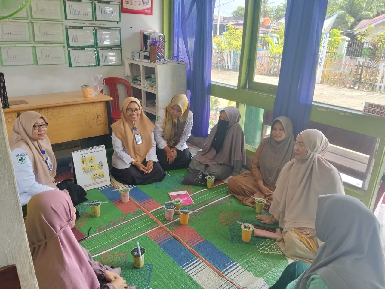 Kegiatan Kelas Ibu Hamil di Nagari Sungai Sirah Wilayah Kerja Puskesmas Tanjung Makmur