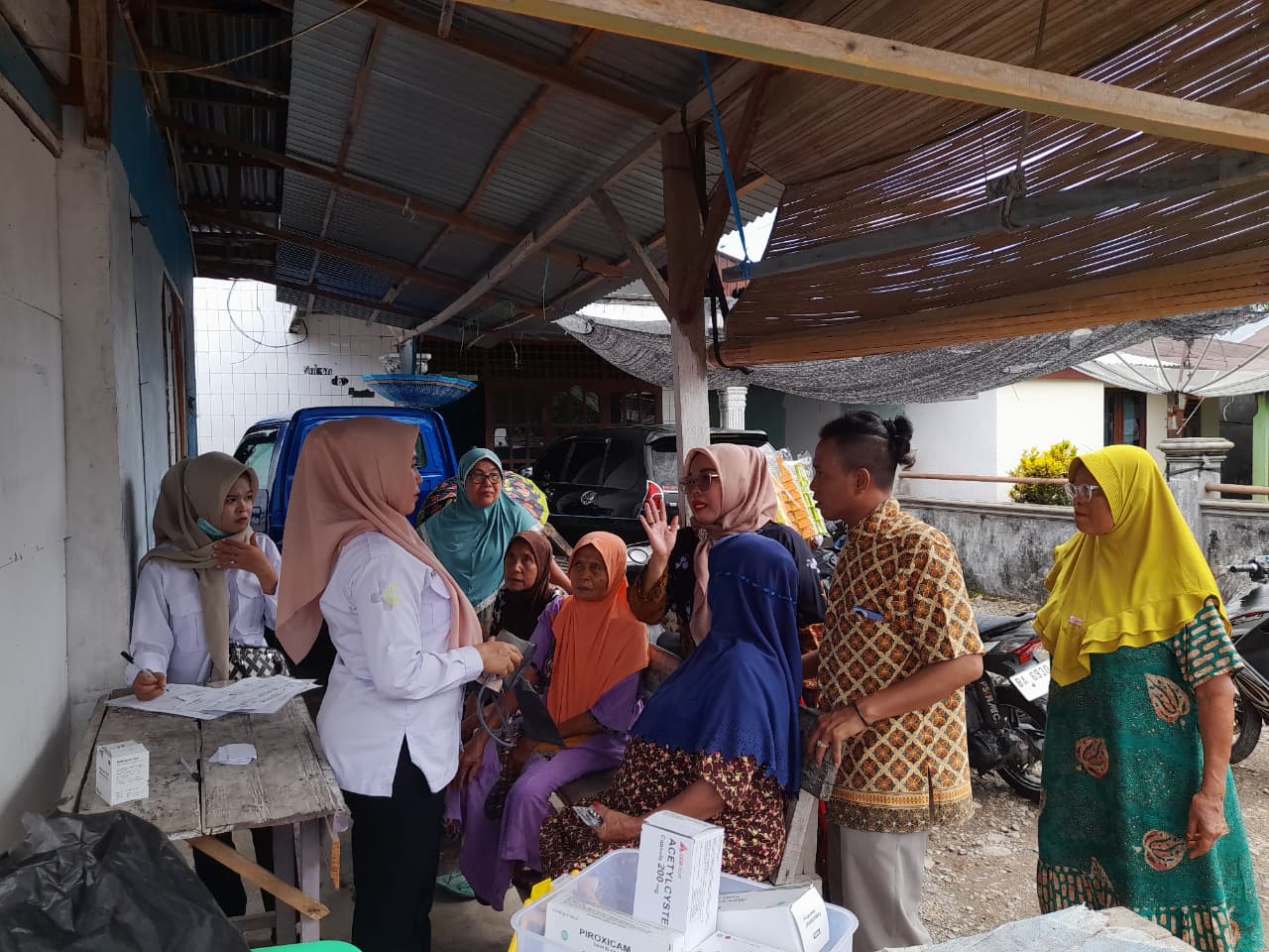 Deteksi DIni Penyakit Tidak Menular di Kampung Kayu Gadang Nagari Koto Nan Tigo Utara