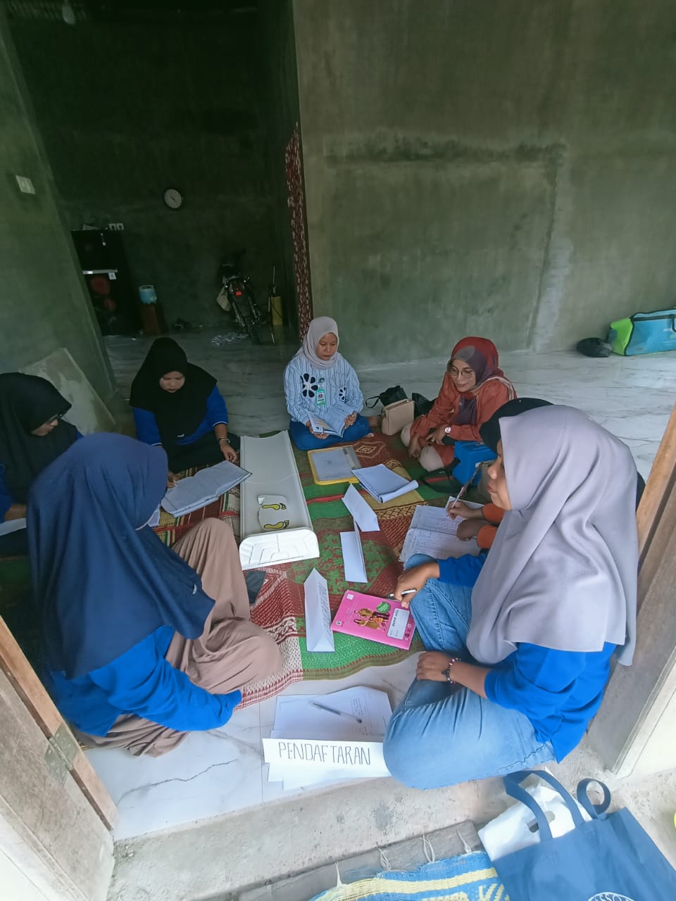 Petugas Promkes Puskesmas Balai Selasa Melakukan Pembinaan Pelaksanaan ILP di Posyandu 