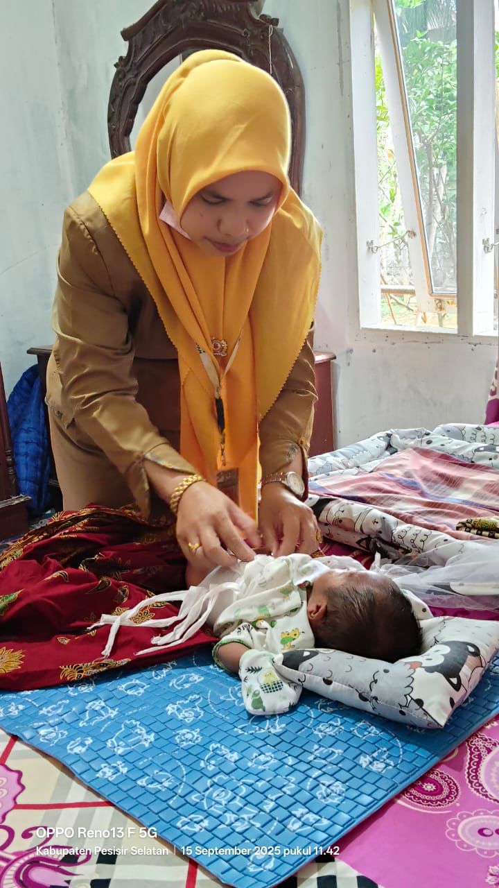  Kunjungan Rumah pada Ibu Nifas dan Neonatus di Nagari Riak Danau  Wilayah kerja Puskesmas Tapan