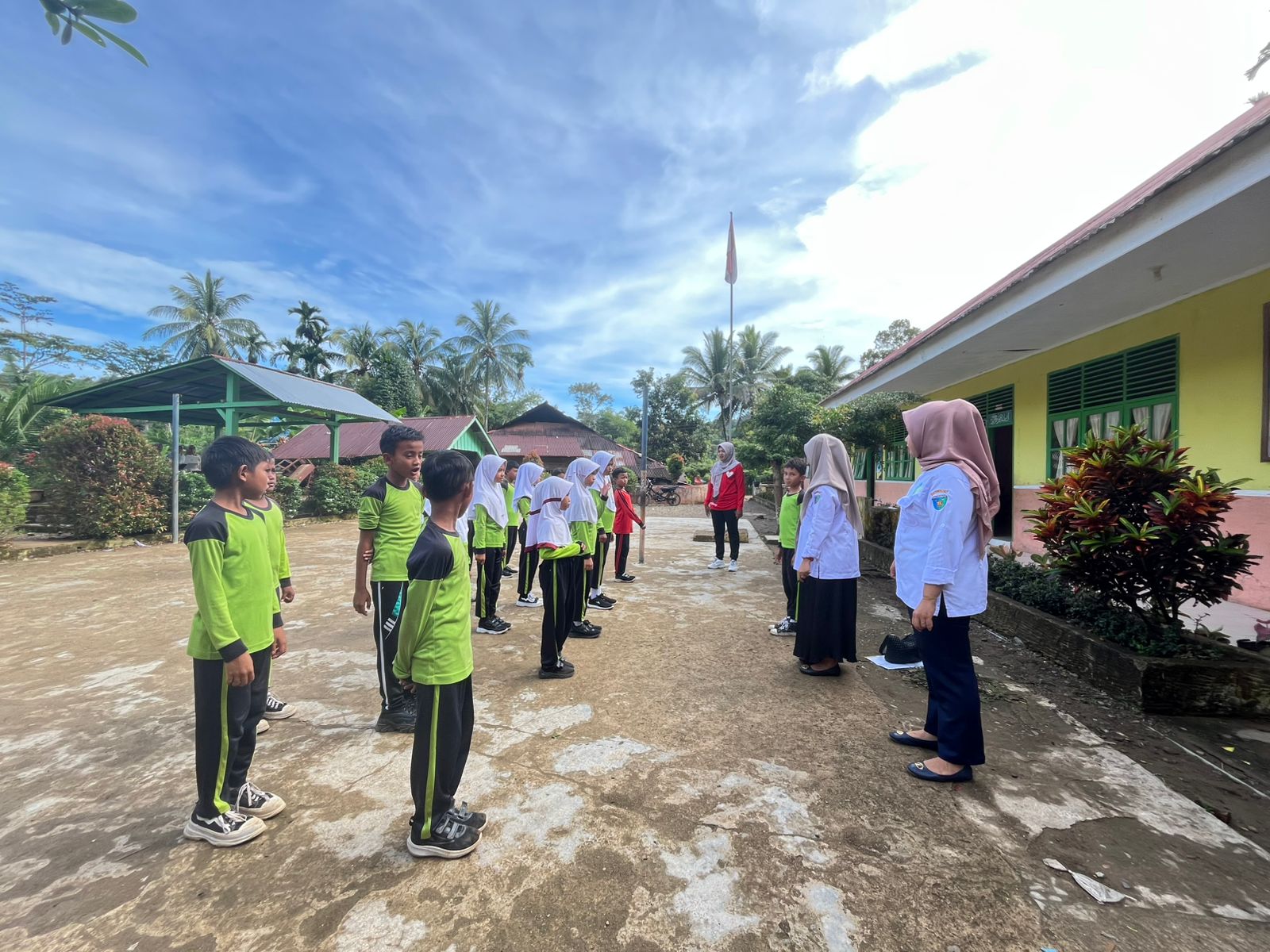 Skrining Tes Kebugaran Jasmani di SDN 26 Pelangai Kaciak Wilayah Keja Puskesmas Balai Selasa