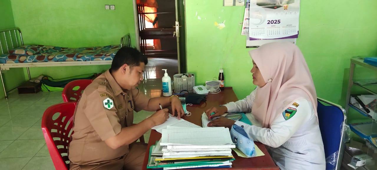Monev  Pustu Lubuak Cubadak dan Poskesri Lubuak Cubadak Nagari Pasia Pelangai