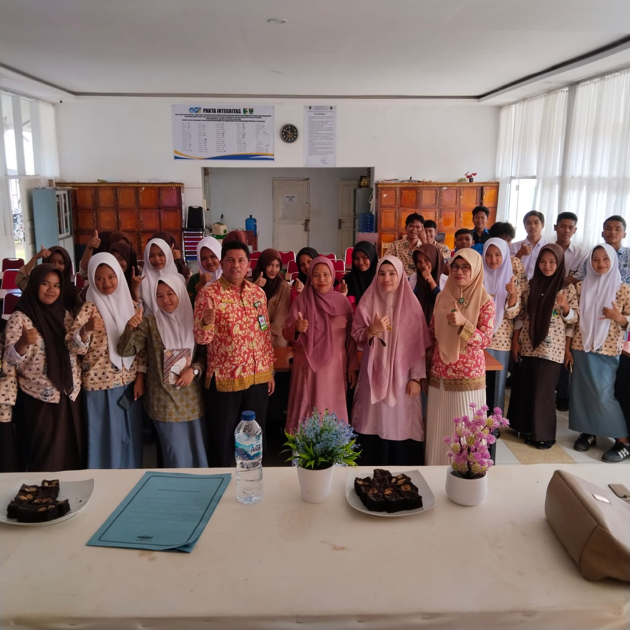 Pembinaan Kader Remaja di SMKN 1 Ranah Pesisir