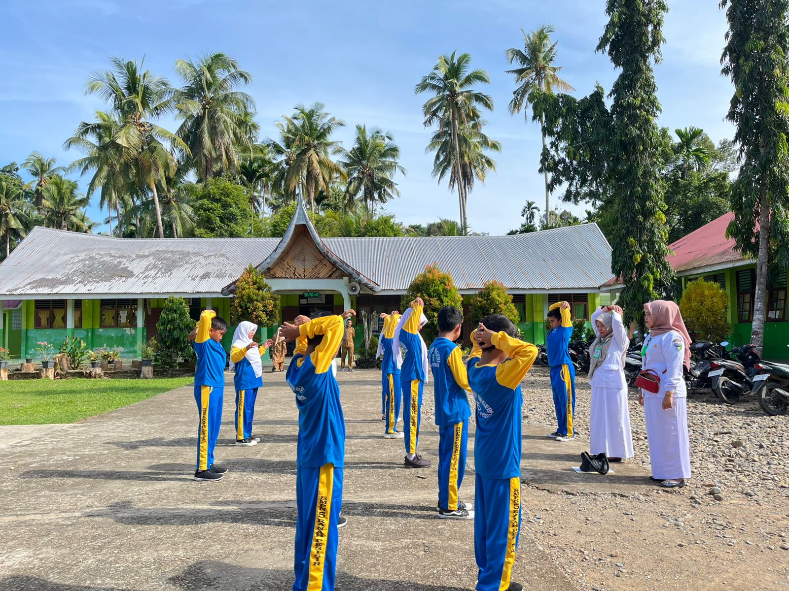 Skrining Kebugaran Jasmani di SMPN 5 Ranpes di Wilayah kerja Puskesmas  Balai Selasa