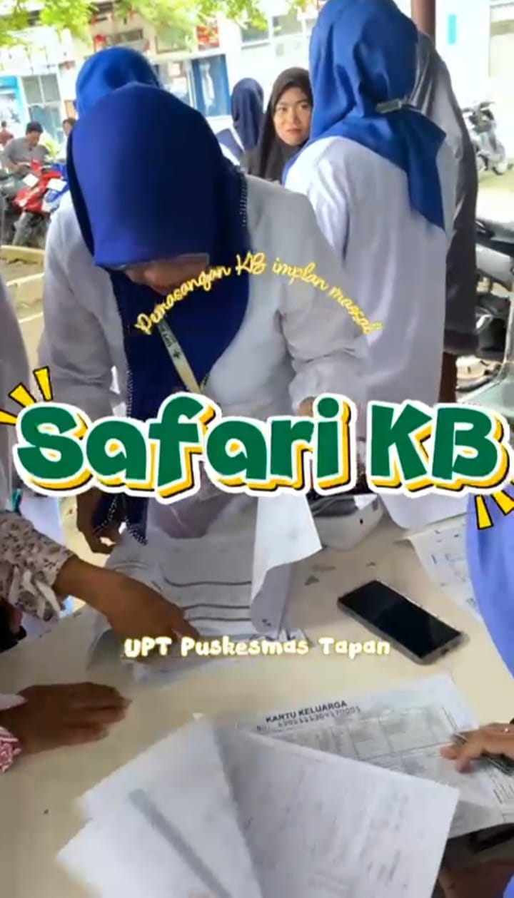 Safari KB di UPT Puskesmas Tapan