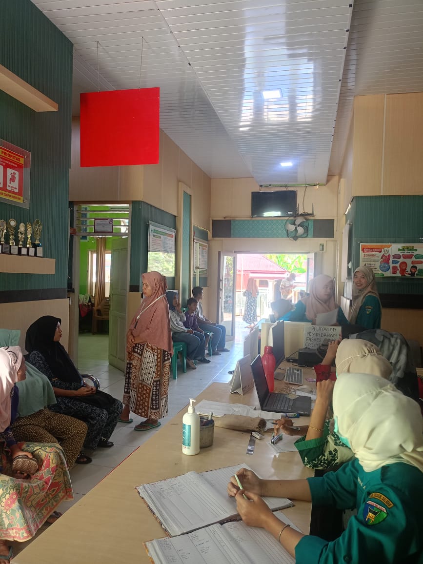  Penyuluhan  Dalam Gedung  Tentang Diare di UPT Puskesmas Koto Baru