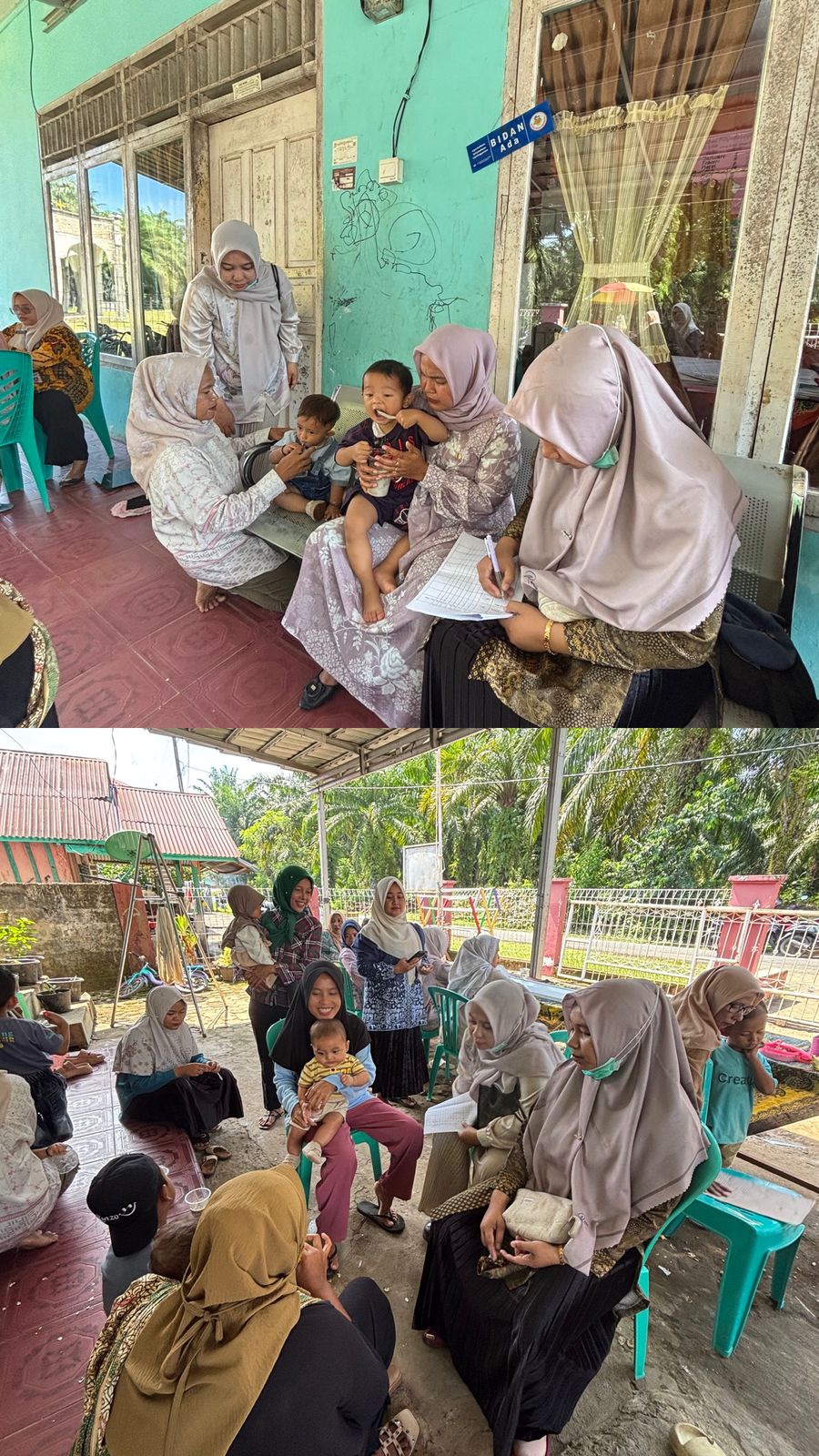 Pendampingan Pemberian MPASI dan ASI Ekslusif ke Posyandu Lengkeng Wilayah Kerja Puskesmas Air Pura