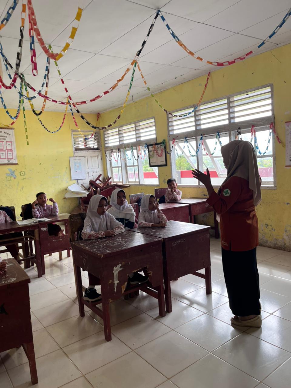 Pembinaan Kesehatan Sekolah di SD N 13 Langgai Wilayah Kerja Puskesmas Kayu Gadang