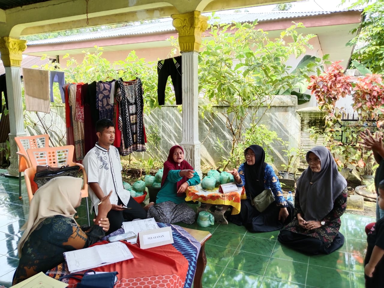 Pendamping Posyandu ILP di Posyandu Matahari II Nagari Koto Nan Tigo Utara Surantih 