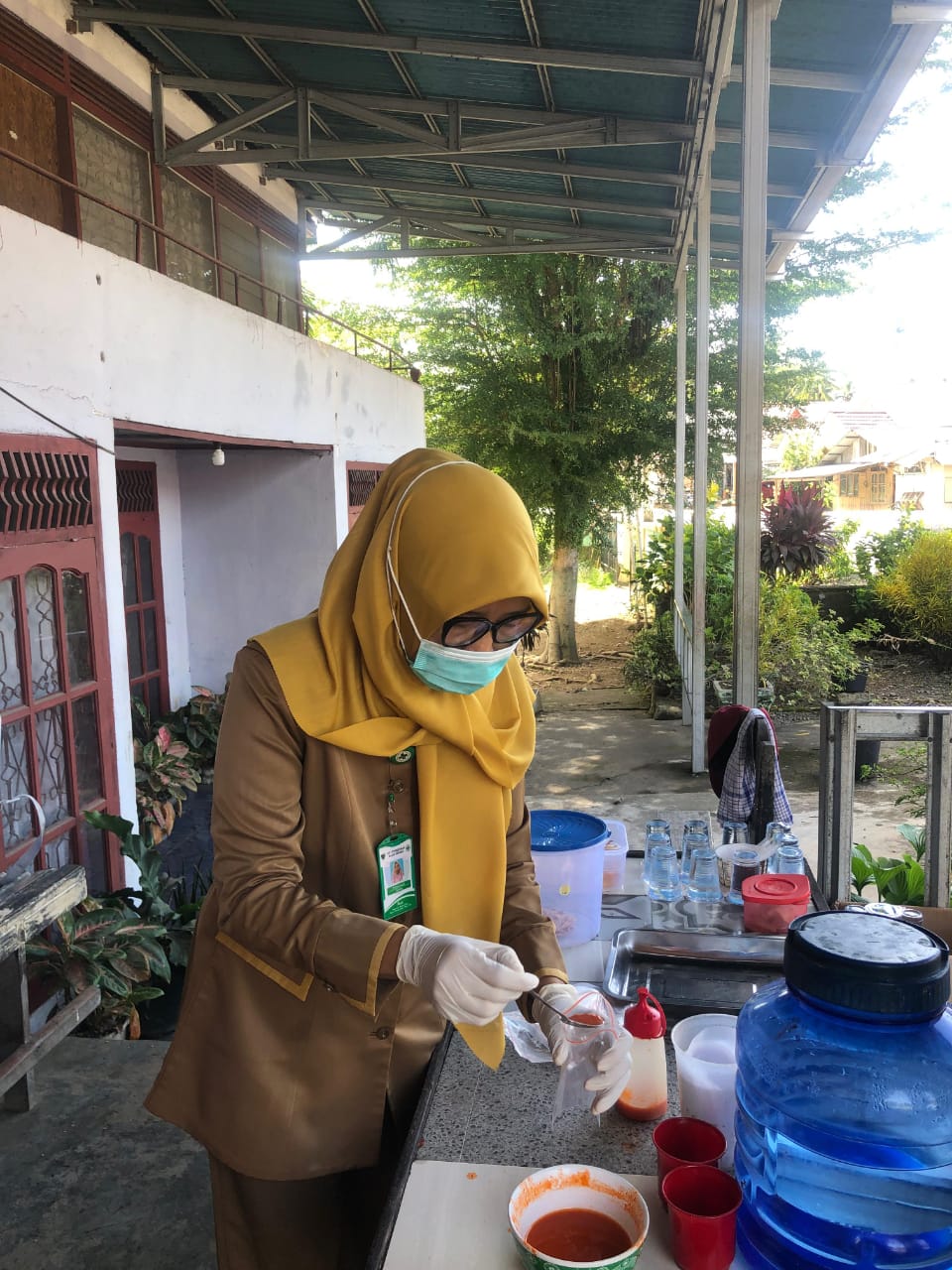 Infeksi Sanitasi dan Pemeriksaan Jajanan Sekolah di Wilayah Kerja Puskesmas Balai Selasa