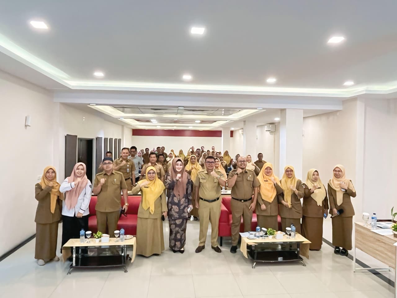 Dinas Kesehatan Mengadakan Pertemuan Advokasi dan Koordinasi TP Posyandu di Hotel Triza.