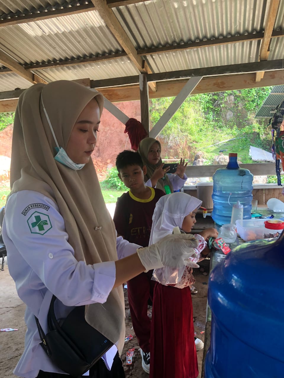 Infeksi sanitasi Sekolah, Pemeriksaan Jajanan dan SKUDR di Wilayah Kerja Puskesmas Balai Selasa 
