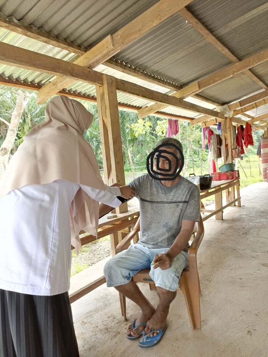 Pelacakan dan Pemantauan Minum Obat pasien ODGJ di Bukit Kaciak, Amping Parak Timur 