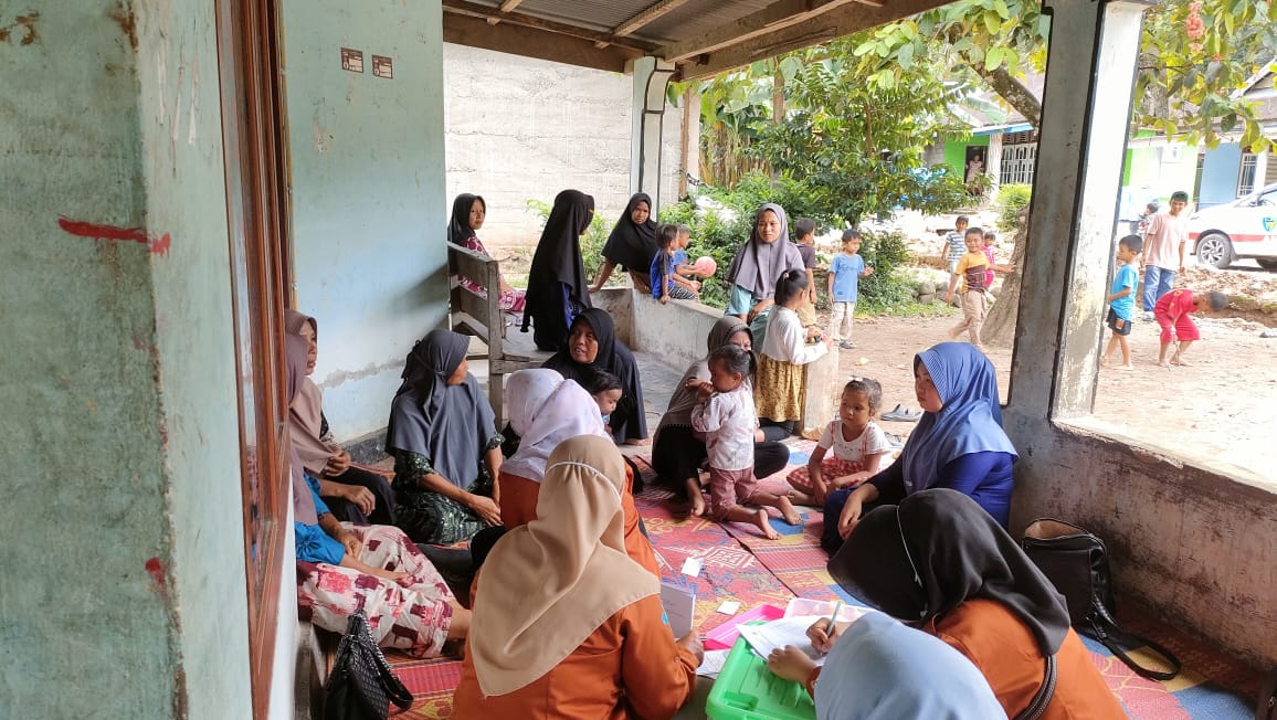 Kegiatan PTM di Kampung Langgai Nagari Ganting Mudik Utara Surantih 