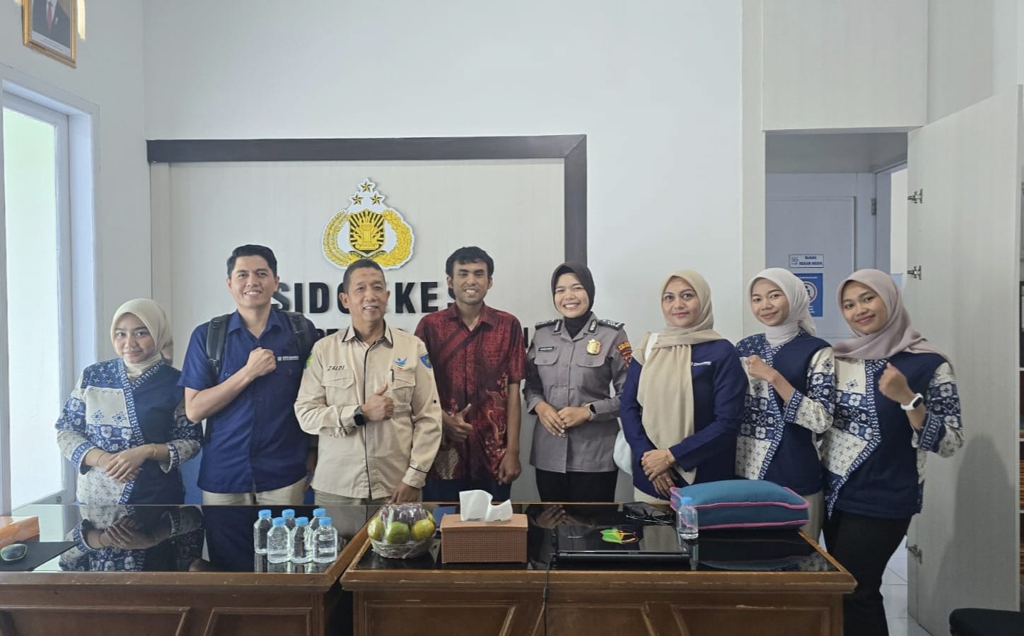 Reredensialing BPJS Kesehatan ke Klinik Polres dan Poskes Painan