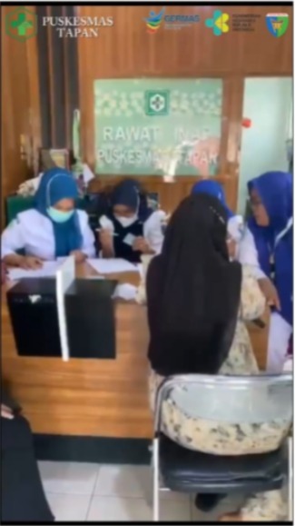 Pelaksanaan Skrining Pem HPV DNA dan IVA TEST di UPT Puskesmas Tapan