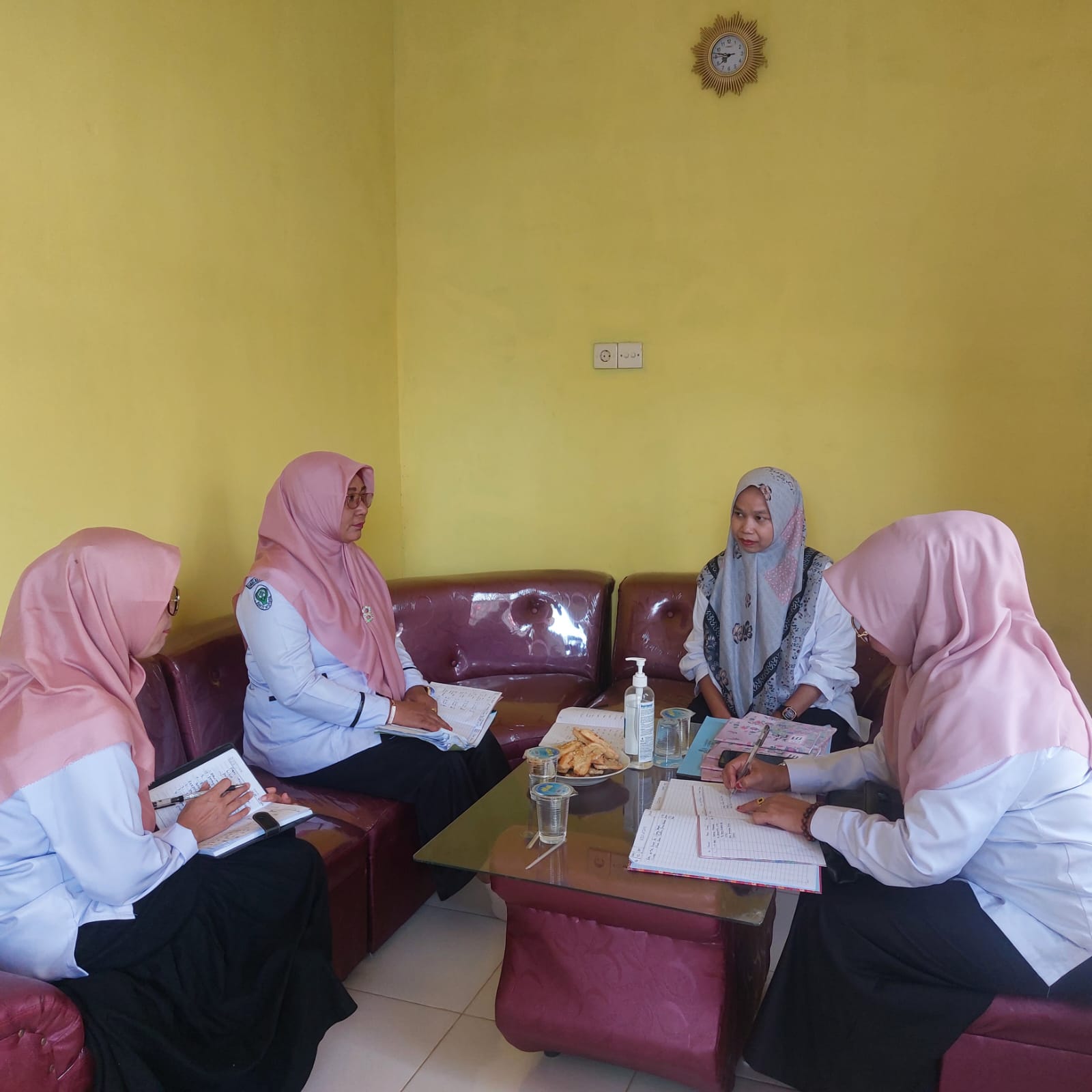 Monev Pustu Poskesri di Wilayah kerja Puskesmas Kambang