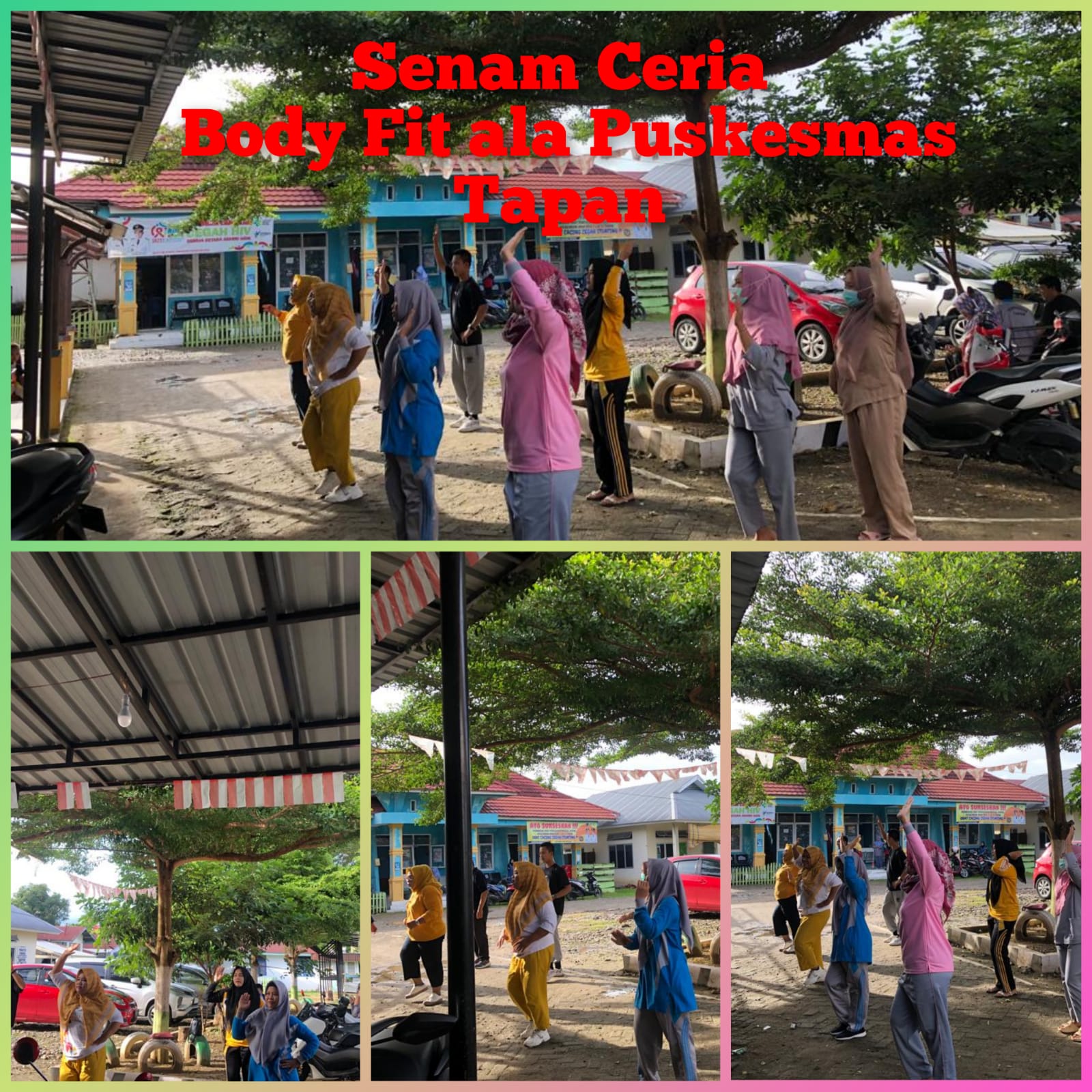 Senam Ceria Body Fit ala Puskesmas Tapan