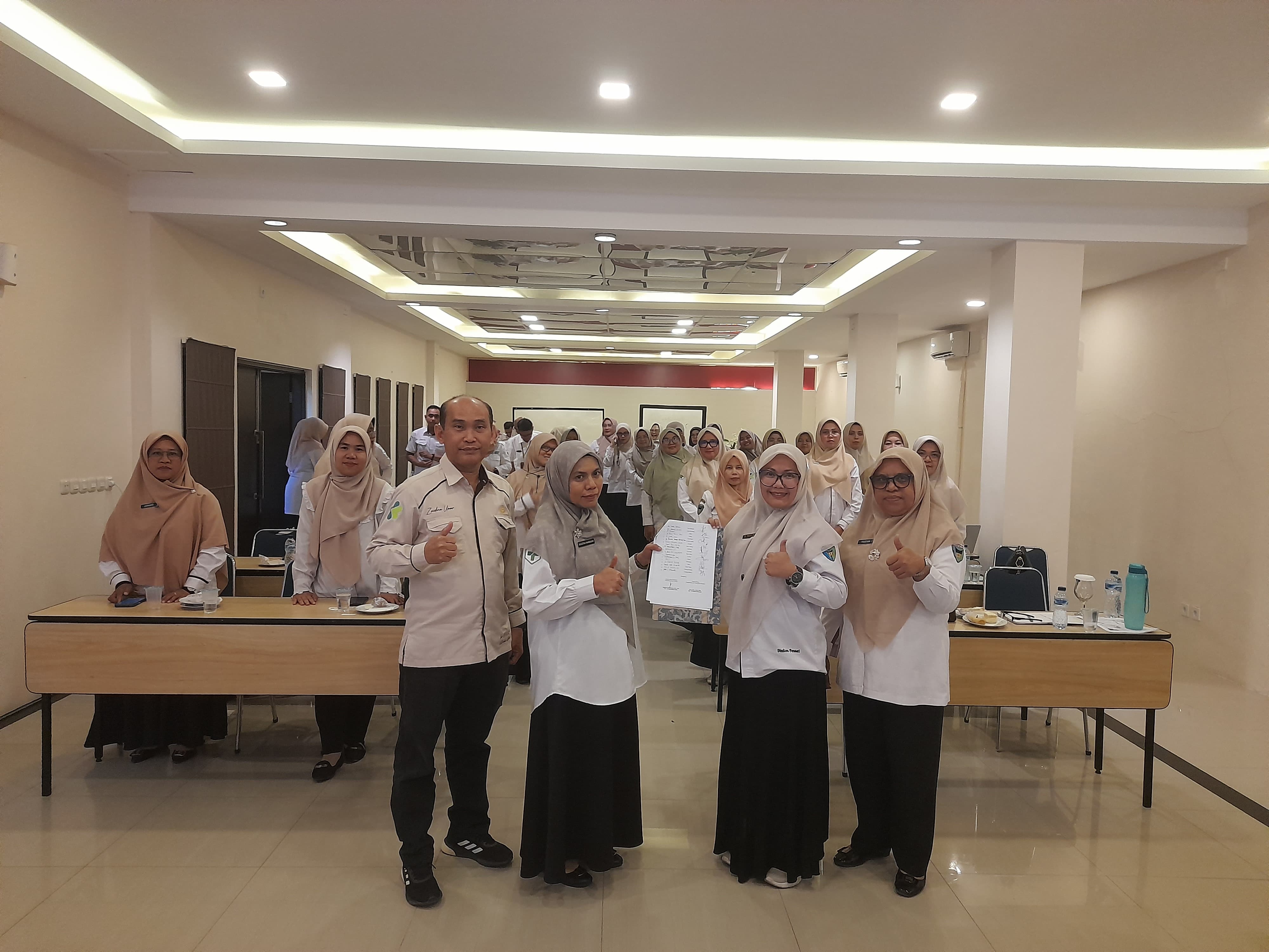 Evaluasi Kegiatan Semester I Dinas Kesehatan Kabupaten Pesisir Selatan Tahun Anggaran 2025